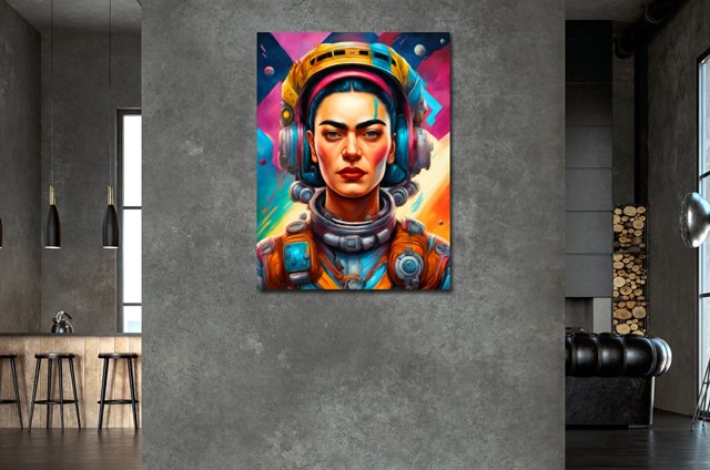 Frida Kahlo Pop Art Peggy Liebenow